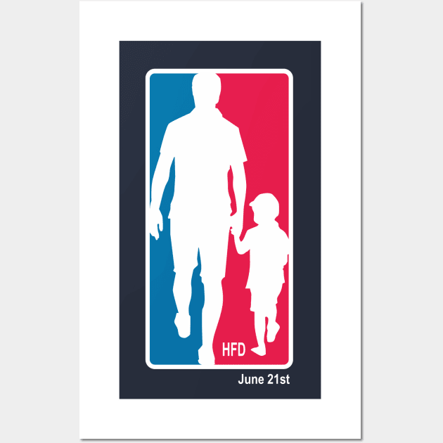 FATHERS DAY Wall Art by Alkahfsmart